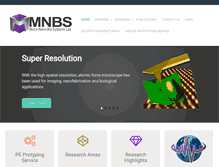 Tablet Screenshot of mnbslab.com